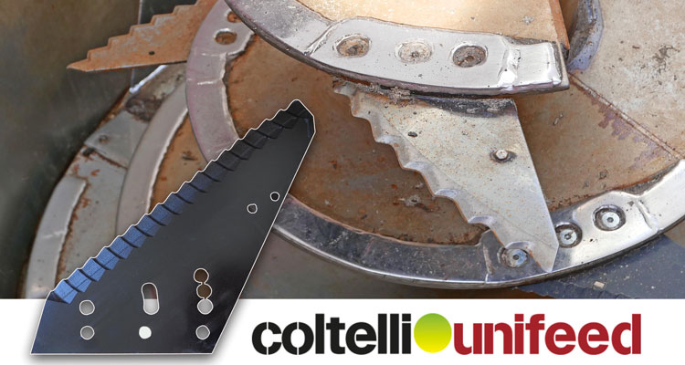 Mezcladoras Unifeed y Cuchillas: la combinacin ganadora para una racin perfecta